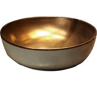 Évier industriel noir au-dessus du comptoir de salle de bain 4215 cm émaillé H métal design art moderne idéal pour la rénovation de la maison