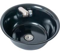 Évier inox Camping Lave-mains intégré + vidange 28 cm T4 T5 T6 Vito