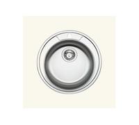 Evier inox OPALE 1 bac rond 480