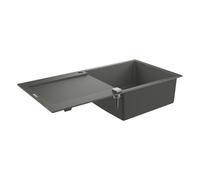 Évier K500 GROHE 31645AT0 1 bac + 1 égouttoir - gris granite