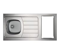 Evier kitchenette ISEO 1 cuve inox L1200mm - MODERNA - CPBD120A30 Noir G