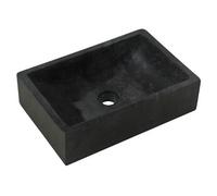 Evier lavabo 45 x 30 x 12 cm marbre noir 02_0002554