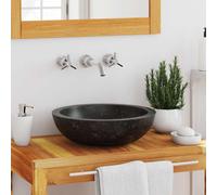 Évier Marbre Crème Pierre Naturelle Lave-Mains Lavabo Salle de Bain vidaXL