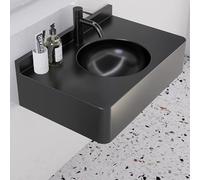 Évier Mural en Acier Inoxydable pour Cuisines Professionnelles, Bars, Maisons, garages, Restaurants, buanderies, Camping-Cars et magasins (Lavage des Mains).