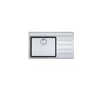 Evier mythos inox myx211-86 - inox lisse - egouttoir a droite