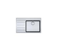 Evier mythos inox myx211-86 - inox lisse - egouttoir a gauche