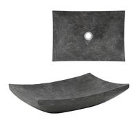 Lavabo 50 x 35 x 12 cm Marbre Noir