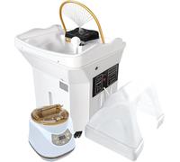 Évier Portable Head Spa,Équipement De Spa Pour Tête Avec Circulation D'eau, Bassin Shampoing Avec Réservoir D'eau 60L, Équipement De Fumigation Pour Cascade Spa Luminothérapie