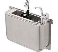 Evier pour Cuillère à Glace 410X120X270 mm Avec Douchette, Robinet et Raccordement d'Eau Combisteel G