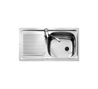 Evier simple 3001 E 50 1C Acier ydable