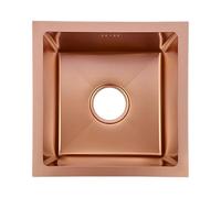 Évier Simple en Acier Inoxydable for Évier en Or Rose Évier De Cuisine Encastré en Acier Inoxydable Bol Simple for Cuisine Domestique (Color : Rose Gold, S : 38 * 26 * 21cm)