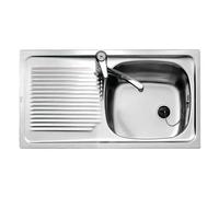Évier simple Teka 3001 E/50 1C Acier inoxydabl