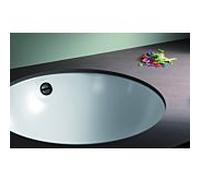 Bassin infÃ©rieur de l'Alape UB.K450, rond Ã 40,9cm, 2032700000, blanc - 2032700000