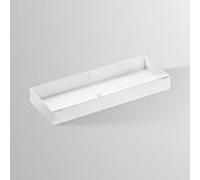 Évier sous plan Alape Ub. ME1000 3228704000 100,4 x 37,9 cm, blanc, sans trou de robinetterie, avec trop-plein, HPL