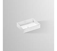 Évier sous plan Alape Ub. ME500 3226704000 50,4 x 37,9 cm, blanc, sans trou de robinetterie, avec trop-plein, HPL