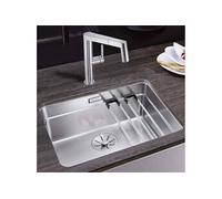 Blanco Etagon 500 - Évier, 540x440 mm, avec rails, inox 521841