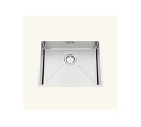 Evier sous-plan inox nid d'abeille VIBRATO 1 bac 570x450 mm