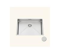 Evier sous-plan inox nid d'abeille VIBRATO 1 bac 670x450 mm