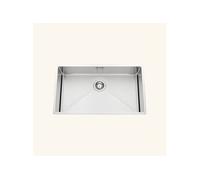 Evier sous-plan inox nid d'abeille VIBRATO 1 bac 770x450 mm