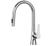 Évier Taps Brass Chrome Black Brackaged Gold Spray Rotation Dont monté Hot and Cold Water Evricant Taps Sort Spout Kitchen Faucet