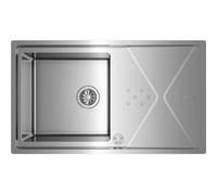 Evier à encastrer Brooklyn 50 M-XP inox polis 18/10, 115100022