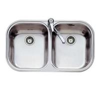Evier - TEKA - STYLO 2C - Inox 18/10 - 2 cuves - Vidage manuel