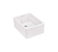 Evier timbre d'office céramique BELFAST Blanc 1 bac