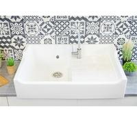 Evier Céramique Timbre D'office Grand Siecle Blanc