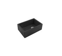 Evier timbre d'office granit noir PHILIPPE II 1 bac - sans trop plein