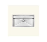 Evier timbre d'office inox lisse DIAMANTE 1 bac