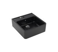 Evier timbre office 1 bac Villeroy et Boch Tradition Pure Black avec vidage automatique