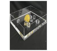 Évier transparent peu profond, Plateau de photographie en acrylique for tournage sous-marin, portraits, publicité alimentaire, plusieurs tailles(30x20x15cm/11.8x7.8x5.9in)