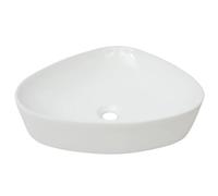 Evier triangulaire Céramique Blanc 50,5 x 41 x 12 cm