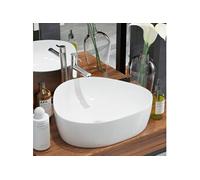 Évier triangulaire Céramique Blanc 50,5 x 41 x 12 cm