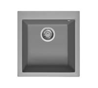 Évier Une cuve Smeg Carré 40 cm Universel Quadra VZ45CT Ciment