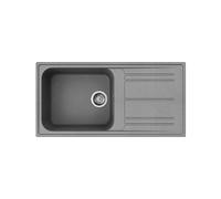 Évier Une cuve Smeg Rectangulaire 100 cm Universel Rigae LZ150CT Ciment