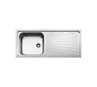 Évier Une cuve Smeg Rectangulaire 116 cm Universel Alba SGE116.1D Inox