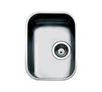 Smeg UM30 | Évier de cuisine suspendu en acier inoxydable | Collection : ALBA | 32 x 42 cm | Couleur/Finition : Inox