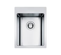 Évier Une cuve Smeg Rectangulaire 34 cm Universel Mira LFT34RS Acier