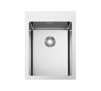 SMEG VR12S34RS Mira Évier de Cuisine, Stainless Steel