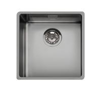 Évier Une cuve Smeg Rectangulaire 40 cm Universel Mira VSTR40DKX Noir