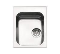 Évier Une cuve Smeg Rectangulaire 42 cm Universel Alba VS34/P3 Inox