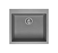 Évier Une cuve Smeg Rectangulaire 57 cm Universel Quadra VZ57CT Ciment