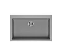 Évier Une cuve Smeg Rectangulaire 79 cm Universel Quadra VZ79CT Ciment