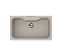 Évier Une cuve Smeg Rectangulaire 86 cm Classica LSEG860AV2 Avoine