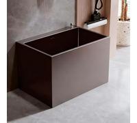 Évier Utilitaire Noir Commercial For Balais À Franges, Intérieur/extérieur, Sur Pied, Avec Bonde À Pression. Idéal For Garages, Restaurants Et Bureaux(Gray,15.7x17.7x15.7in)