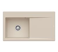 Villeroy und Boch Subway Évier Style 50 335200AM Spülbecken gauche, 900 x 510 mm, amande CeramicPlus