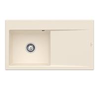 Villeroy und Boch Subway Évier Style 50 335200FU Spülbecken gauche, 900 x 510 mm, ivoire CeramicPlus