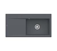 Villeroy und Boch Subway Évier Style 60 336100i4 Spülbecken à droite, 510 mm, graphite CeramicPlus