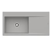 Villeroy und Boch Subway Évier Style 60 336200KD Spülbecken gauche, 510 mm, fossil CeramicPlus